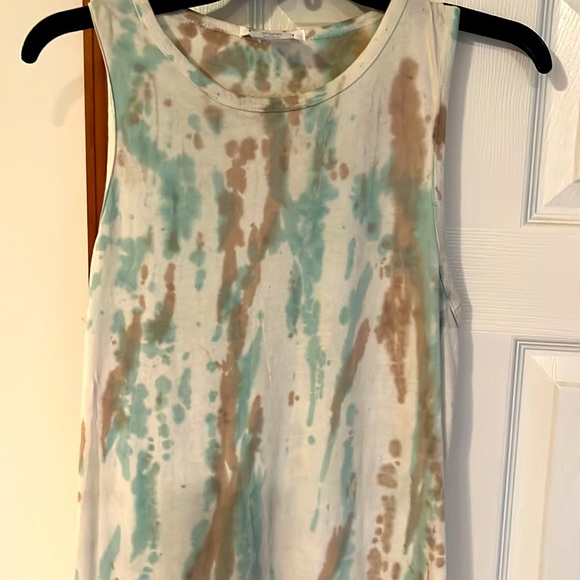 Tye Dye Cotton Summer Dress - Picture 3 of 6